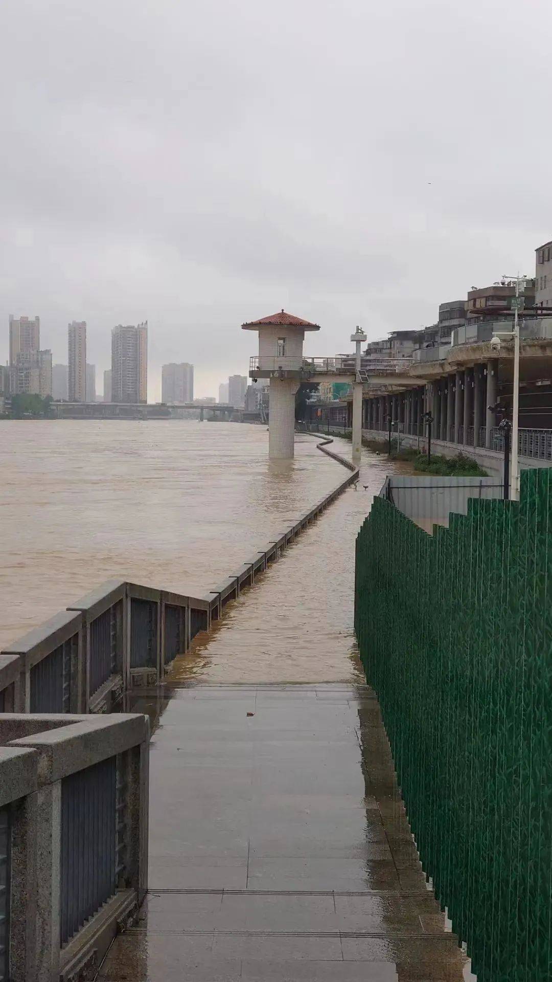 浙江钱塘江发生今年第1号洪水 部分水上交通暂停