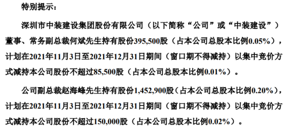 双飞集团：两股东拟合计减持不超0.96%公司股份