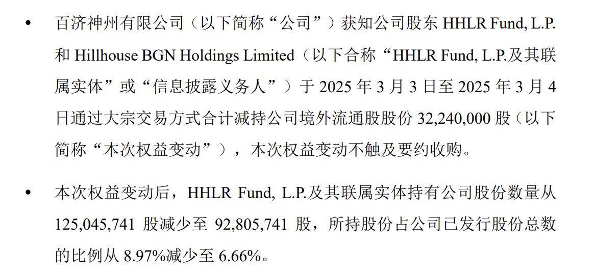 瑞众保险减持300万股中信银行H股 持股降至该行H股5%以内