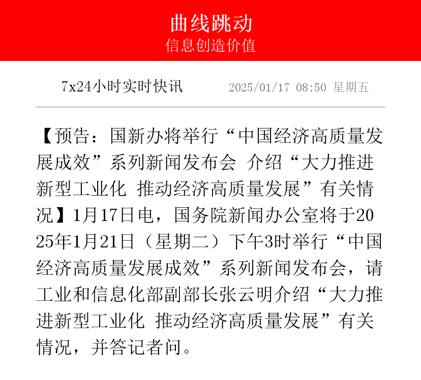 国务院新闻办公室将于7月24日上午10时举行“高质量完成‘十四五’规划”系列主题新闻发布会