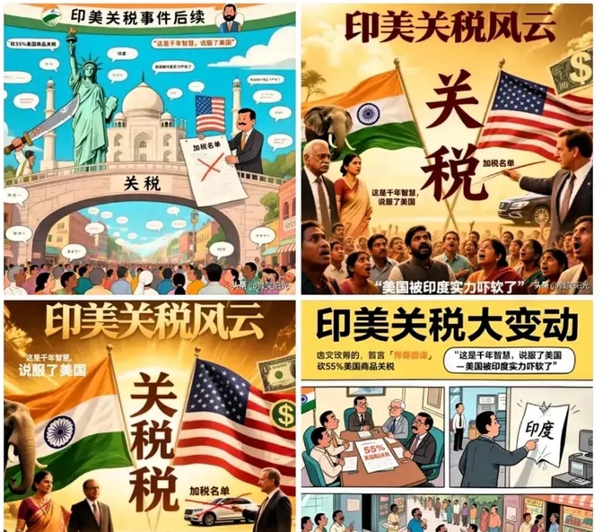 美国将对印度额外征收25%关税 印外交部回应！