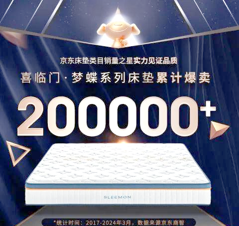 喜临门获得实用新型专利授权：“一种床垫”