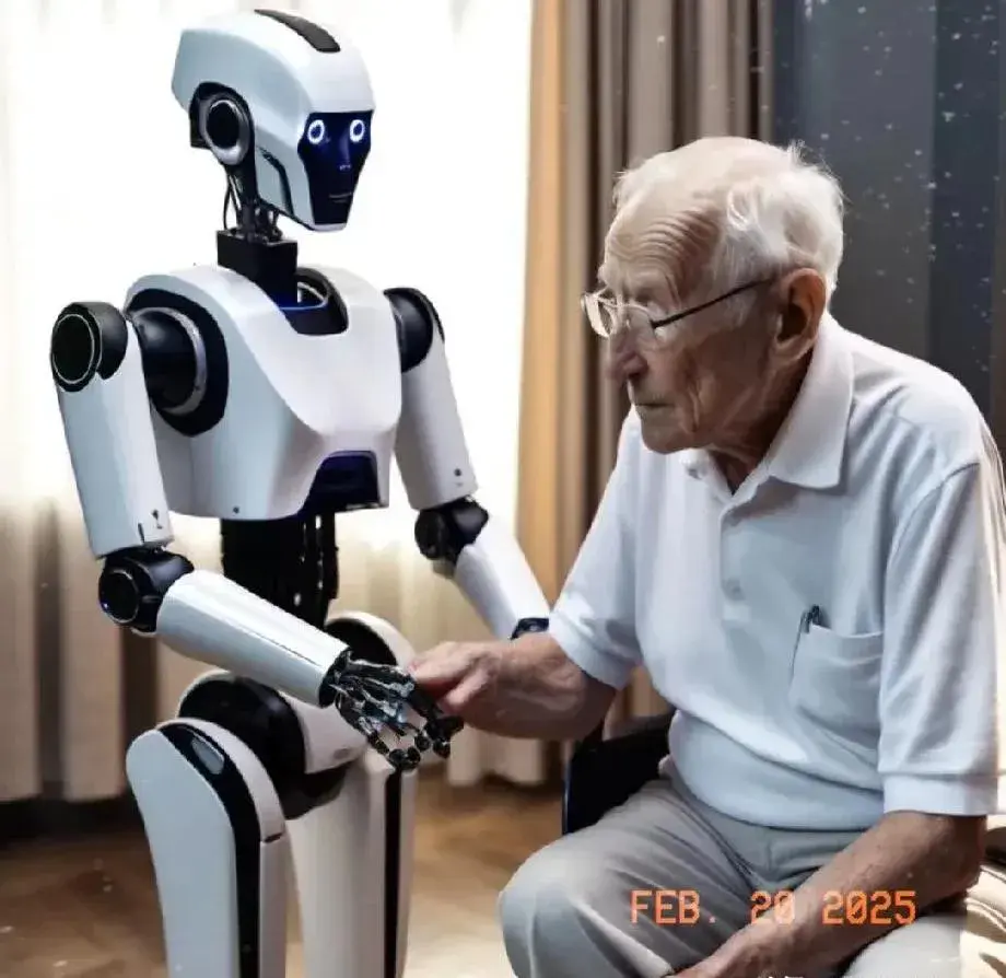 养老院里来了机器人助理
