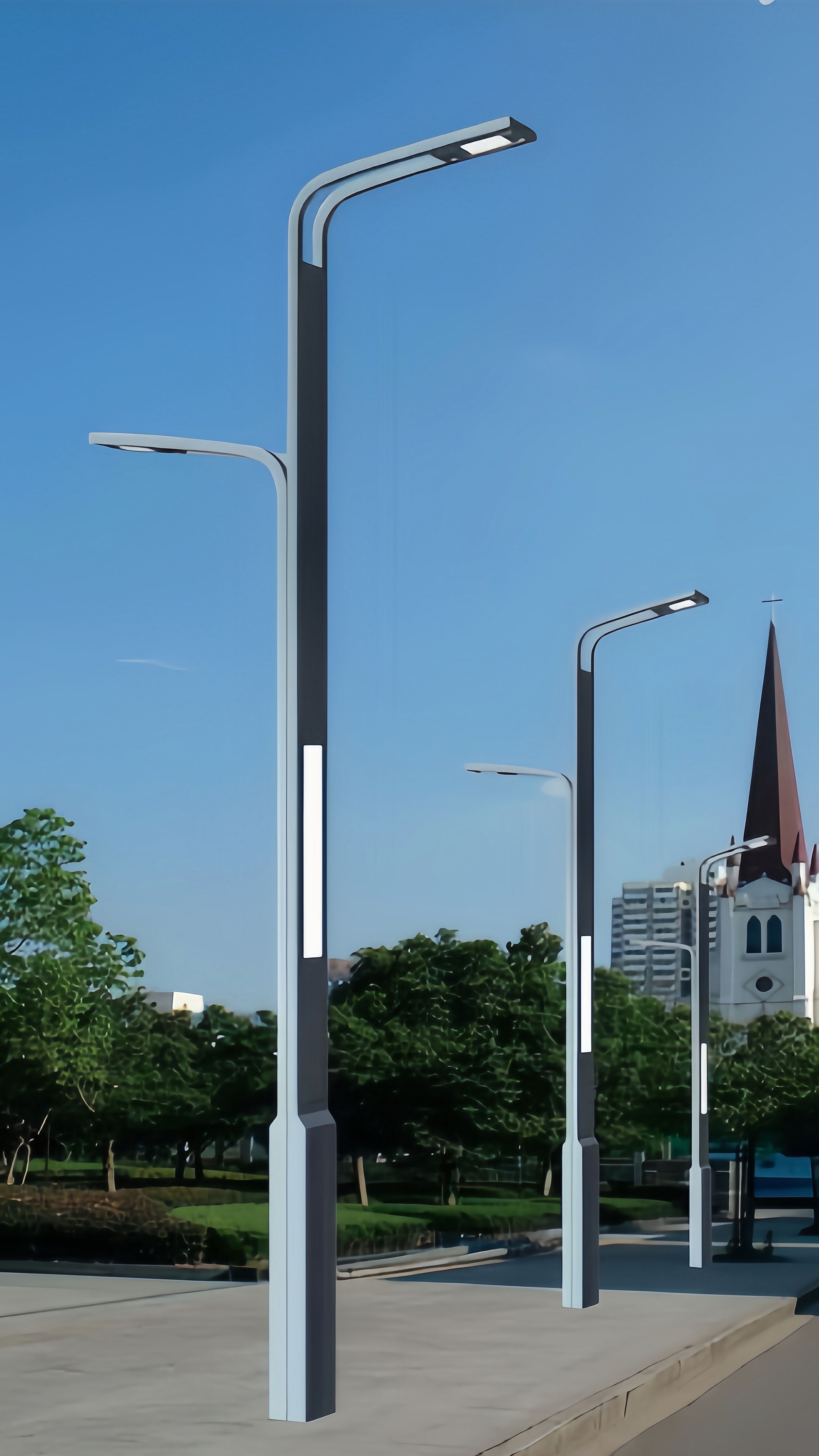 洲明科技获得外观设计专利授权：“LED路灯（天狼星2）”