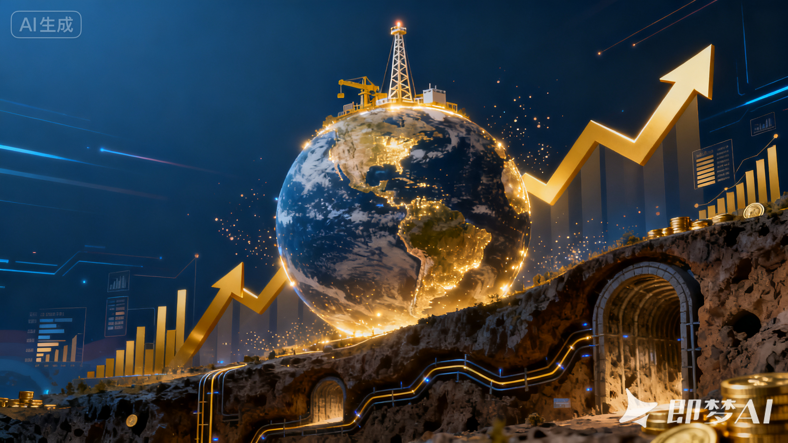 全新概念“深地经济”引发关注，相关企业密集披露业务布局