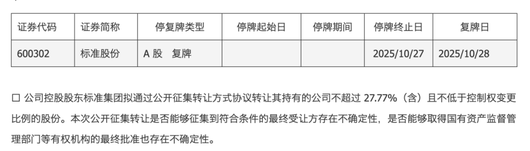 002806，控制权变更！12月1日复牌