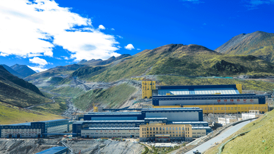 紫金矿业建成首个硬岩锂多金属矿采选冶一体化项目