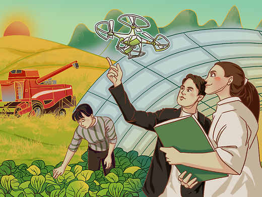 科技让种植规模挣脱人力束缚（念念有余）