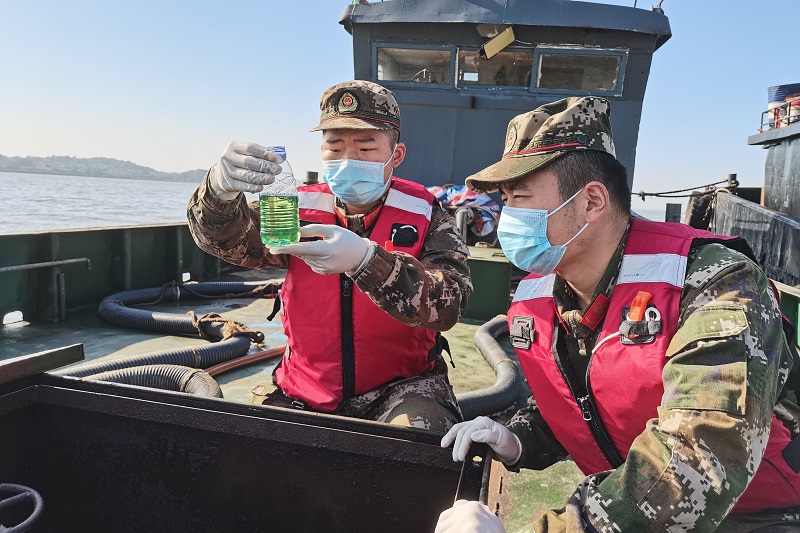 福建海警位金门附近海域依法开展常态执法巡查