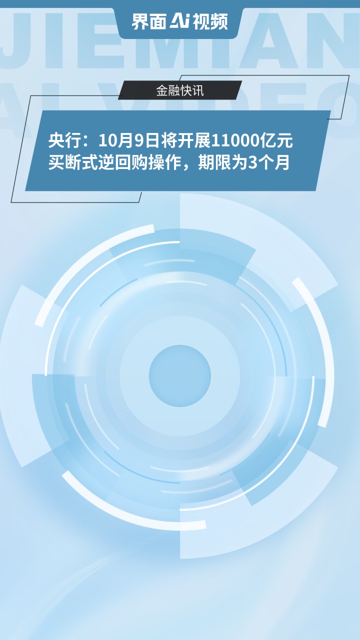 央行公开市场本周6227亿元逆回购到期