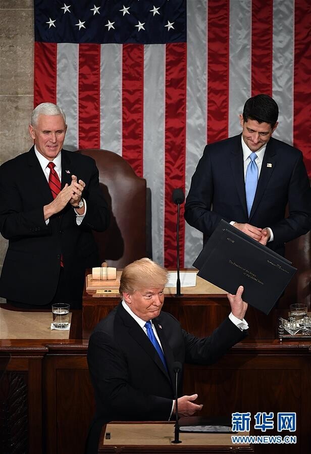 特朗普发表国情咨文演讲