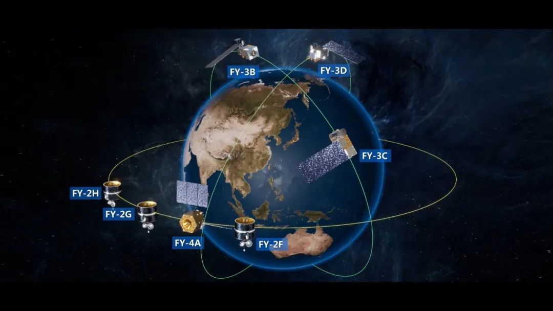 中国气象局发布风云四号C星首套观测图像