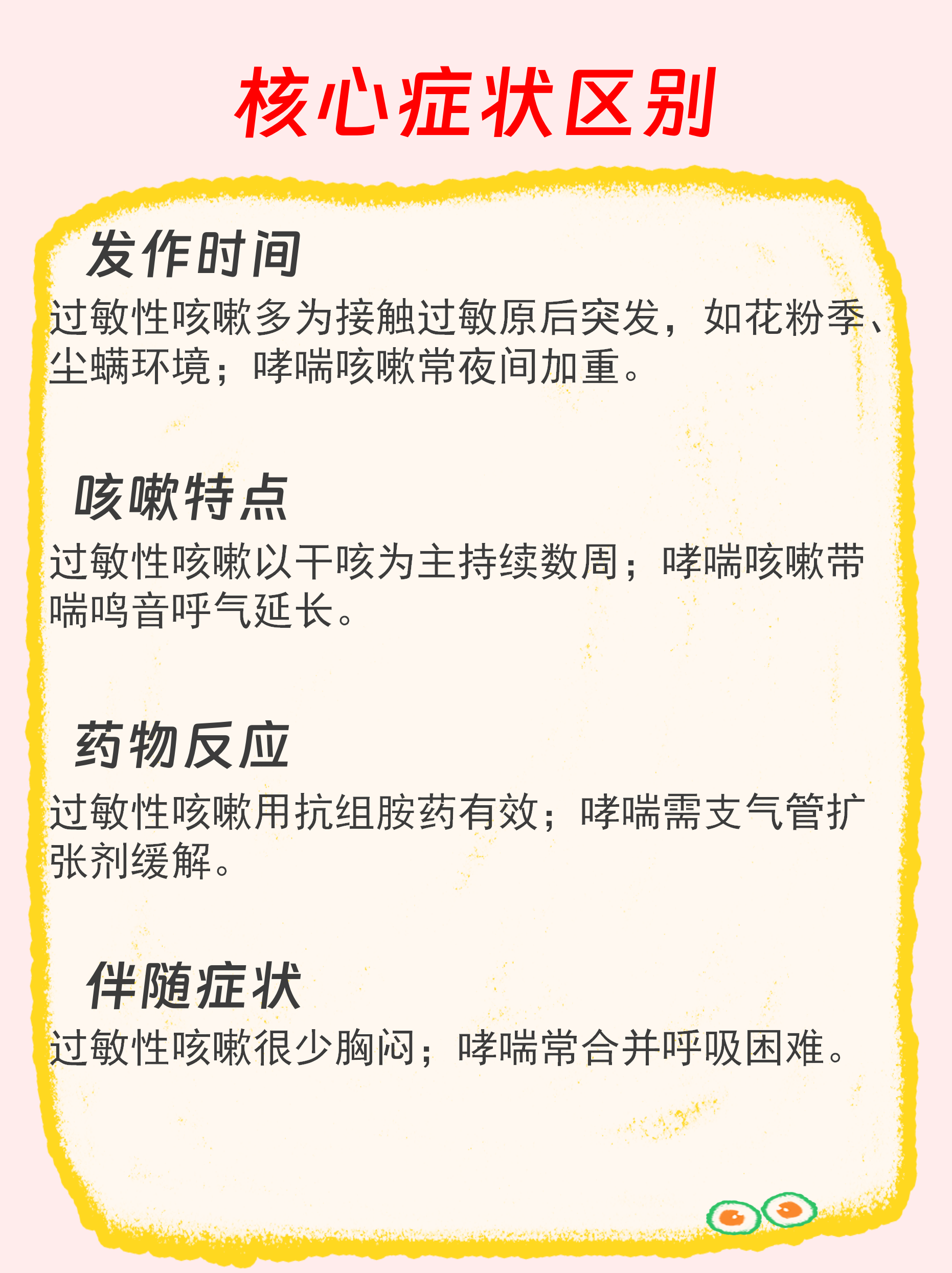 咳嗽不停，谨防哮喘
